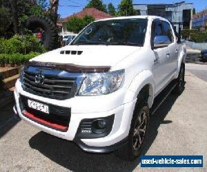 2015 Toyota Hilux KUN26R MY12 SR5 (4x4) White Automatic 4sp A Dual Cab Pick-up