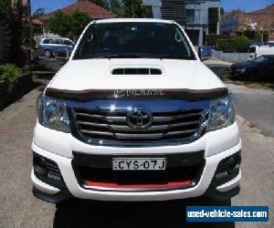 2015 Toyota Hilux KUN26R MY12 SR5 (4x4) White Automatic 4sp A Dual Cab Pick-up