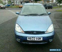 2003 FORD FOCUS ZETEC 1.6 BLUE ( spares or repair) for Sale