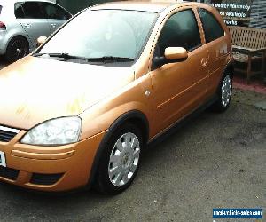 2003 VAUXHALL CORSA DESIGN 16V GOLD