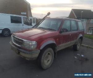 1998 FORD EXPLORER 4.0 V6 AUTO RED