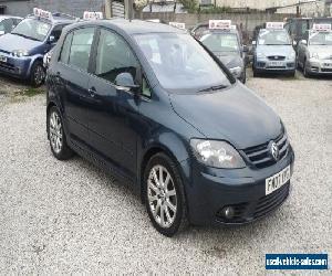 5 Door Blue Volkswagen Golf PLUS 2.0 TDI (140bhp)