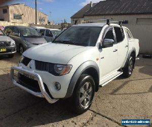 2008 Mitsubishi Triton ML MY08 GLX-R (4x4) White Automatic 4sp A