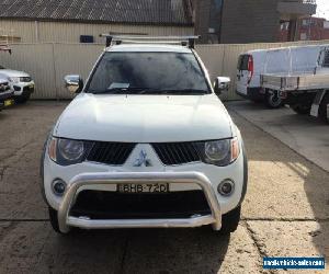 2008 Mitsubishi Triton ML MY08 GLX-R (4x4) White Automatic 4sp A