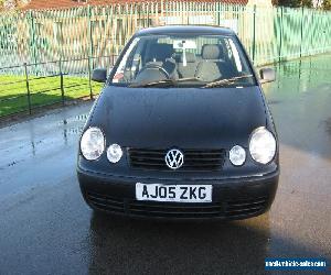 2005 VOLKSWAGEN POLO E BLACK 1.2 petrol 5 door full history