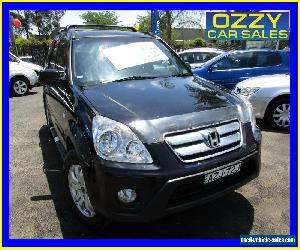 2006 Honda CR-V 2005 Upgrade (4x4) Sport Black Automatic 5sp A Wagon