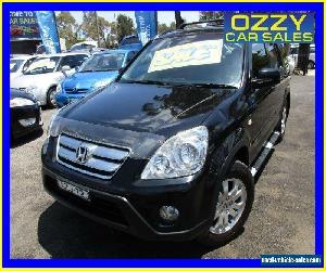 2006 Honda CR-V 2005 Upgrade (4x4) Sport Black Automatic 5sp A Wagon