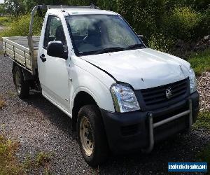 2004 Holden Rodeo 2.4L Petrol  Single Cab Repairable Light Damaged Drives