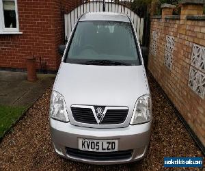 2005 VAUXHALL MERIVA LIFE 1.7 CDTI SILVER