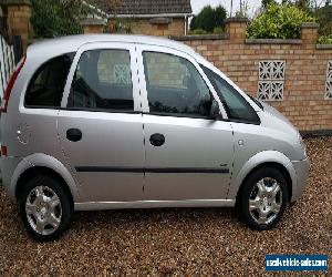 2005 VAUXHALL MERIVA LIFE 1.7 CDTI SILVER