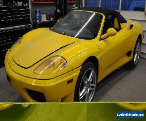 2002 Ferrari 360 Modena Spider