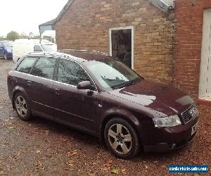 2002 AUDI A4 AVANT 2.5 TDI QUATTRO SPORT RED