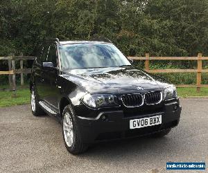 2006 BMW X3 2.0D SE MANUAL DIESEL 4X4 BLACK LEATHER SEATS,M SPORT,