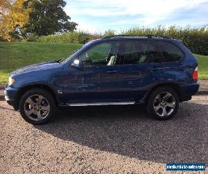 bmw x5 diesel 3.0 sport topaz blue fully loaded