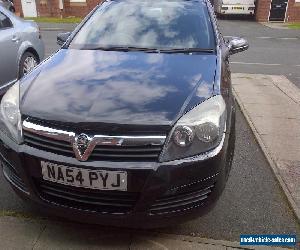 2004 VAUXHALL ASTRA CLUB TWINPORT BLACK 1598cc 1.6 