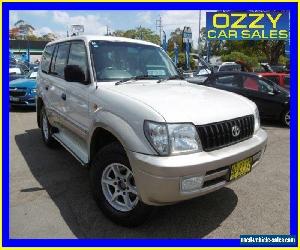 2002 Toyota Landcruiser Prado KZJ95R GXL (4x4) Silver Automatic 4sp A Wagon