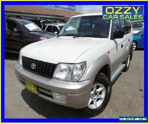 2002 Toyota Landcruiser Prado KZJ95R GXL (4x4) Silver Automatic 4sp A Wagon