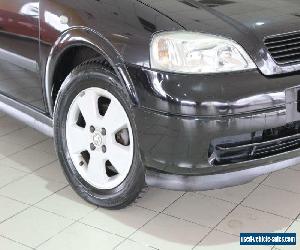 2003 Holden Astra TS MY03 CD Black Automatic 4sp A Sedan