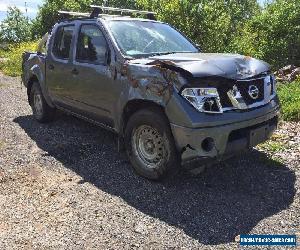 2011 NISSAN NAVARA D40 2.5L TURBO DIESEL M DUAL CAB DAMAGED REPAIRABLE