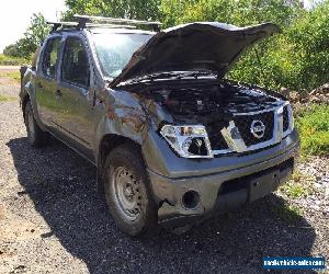 2011 NISSAN NAVARA D40 2.5L TURBO DIESEL M DUAL CAB DAMAGED REPAIRABLE