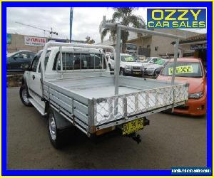 2008 Holden Rodeo RA MY08 LX (4x4) White Manual 5sp M Cab Chassis