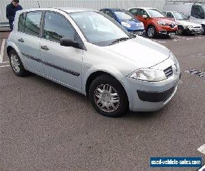 2003 RENAULT MEGANE AUTHENTIQUE 16V SILVER