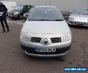 2003 RENAULT MEGANE AUTHENTIQUE 16V SILVER