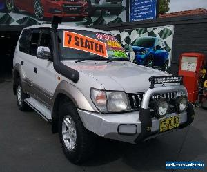 1999 Toyota Landcruiser Prado VZJ95R GXL (4x4) Silver Automatic 4sp A Wagon