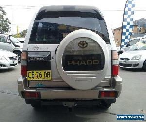 1999 Toyota Landcruiser Prado VZJ95R GXL (4x4) Silver Automatic 4sp A Wagon