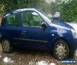 2004 RENAULT CLIO EXPRESSION 16V BLUE for Sale