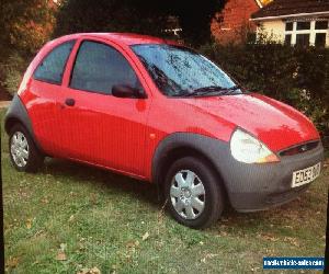 2003 FORD KA RED 1.3 DURATEC