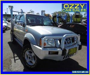 2006 Nissan Navara D22 ST-R (4x4) Silver Manual 5sp M Dual Cab Pick-up