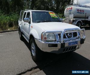 2006 Nissan Navara D22 S2 ST-R White Manual 5sp M 4D UTILITY for Sale