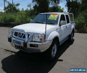 2006 Nissan Navara D22 S2 ST-R White Manual 5sp M 4D UTILITY