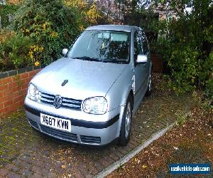 VW GOLF TDI SE SILVER DIESEL 2001 