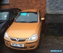 2004 VAUXHALL CORSA ENERGY 16V GOLD, spares or repairs for Sale