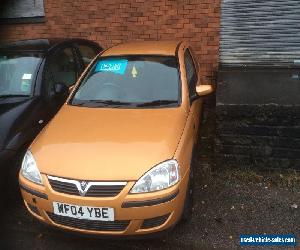2004 VAUXHALL CORSA ENERGY 16V GOLD, spares or repairs