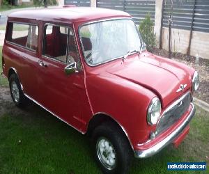  1966 MINI PANEL VAN FULLY REBUILT