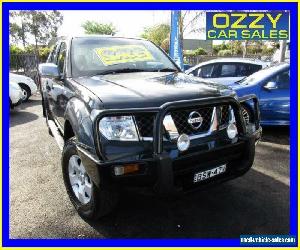 2006 Nissan Navara D40 ST-X (4x4) Grey Manual 6sp M Dual Cab Pick-up