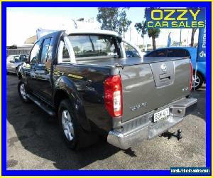 2006 Nissan Navara D40 ST-X (4x4) Grey Manual 6sp M Dual Cab Pick-up