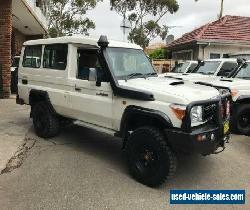 2012 Toyota Landcruiser VDJ78R MY12 Update GXL (4x4) White Manual 5sp M for Sale