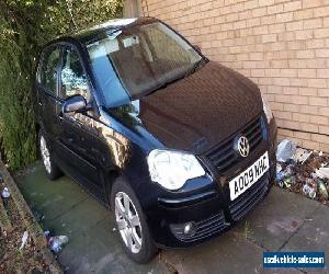 2009 VOLKSWAGEN POLO MATCH 1.2 PETROL *FULL SERVICE* BLACK