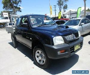 2005 Mitsubishi Triton MK MY05 GLX Blue Manual 5sp M Utility