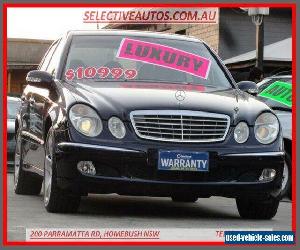 2002 Mercedes-Benz E240 211 Elegance Blue Automatic 5sp A Sedan