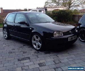 2001 VW VOLKSWAGEN GOLF GTI 2.0 (115 BHP) 3 DR BLACK 