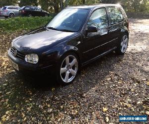 2001 VW VOLKSWAGEN GOLF GTI 2.0 (115 BHP) 3 DR BLACK 