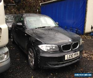 2010 BMW 118D SPORT BLACK NON RUNNER SPARES OR REPAIR