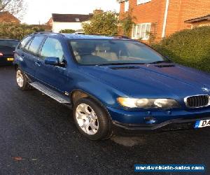 2002 BMW X5 D SPORT AUTO BLUE