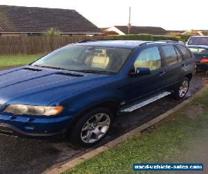 2002 BMW X5 D SPORT AUTO BLUE