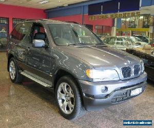 2002 BMW X5 E53 3.0I Steel Grey Automatic 5sp A Wagon